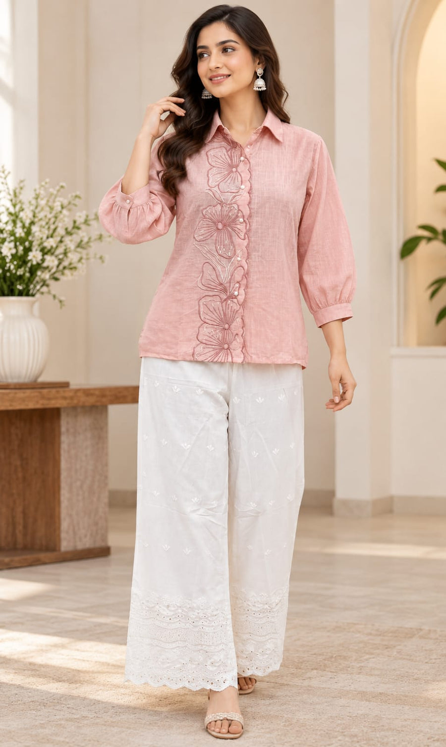 COTTON SLUB CORDSET (RS 995 PER PIECE) (BUNDLE OF 5) (M,L,XL,2XL,3XL)