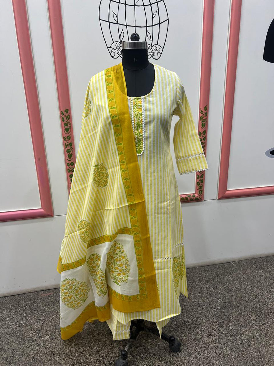 YELLOW 3 PC STYLE (BUNDLE OF 5 SETWISE)