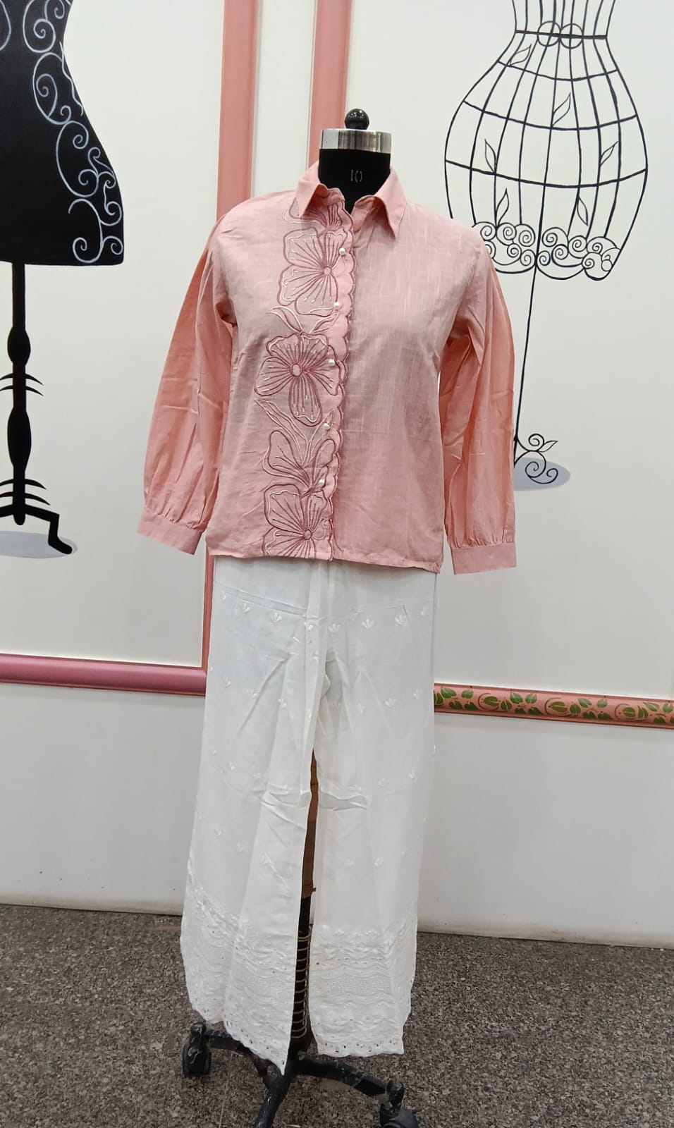 COTTON SLUB CORDSET (RS 995 PER PIECE) (BUNDLE OF 5) (M,L,XL,2XL,3XL)