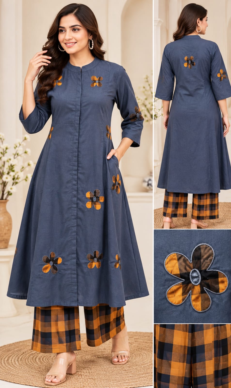 COTTON KURTA PANT (BUNDLE OF 5 SETWISE)
