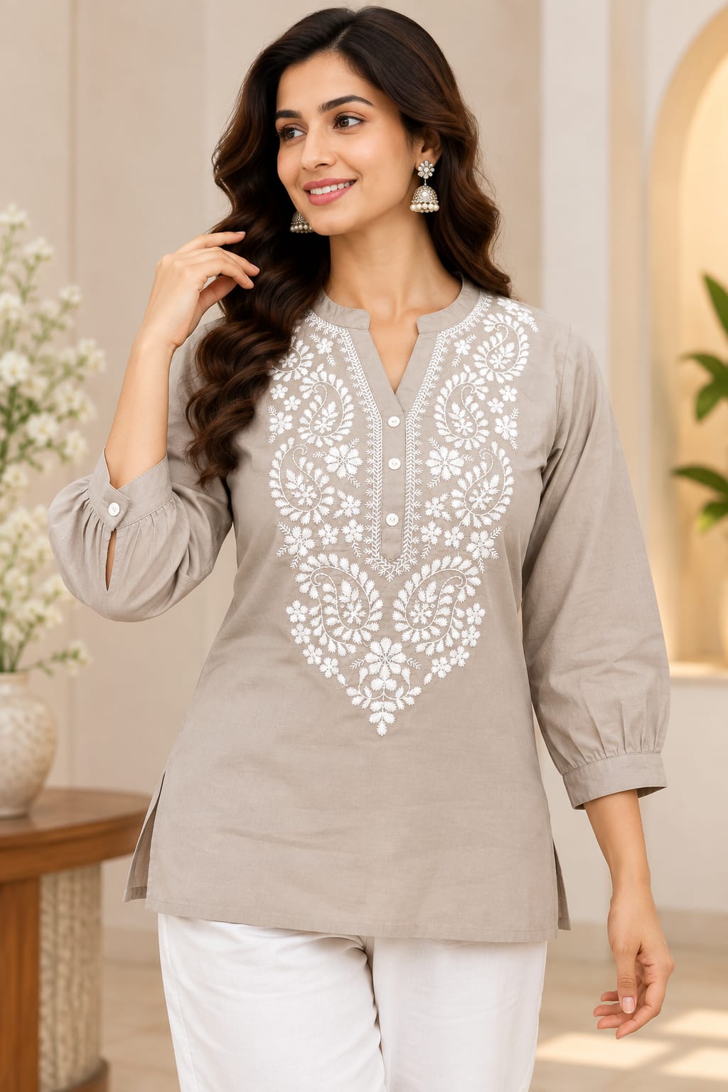 BEIGE TOP (RS 425 PER PIECE) (BUNDLE OF 5) (M,L,XL,2XL,3XL)