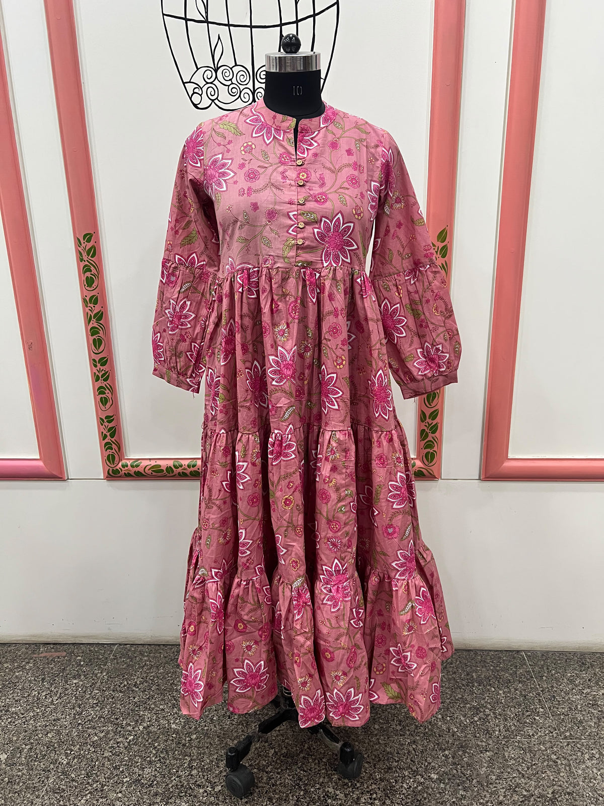 ONE PIECE DRESS PINK (RS 995 PER PIECE) (BUNDLE OF 5) (S,M,L,XL,XXL)