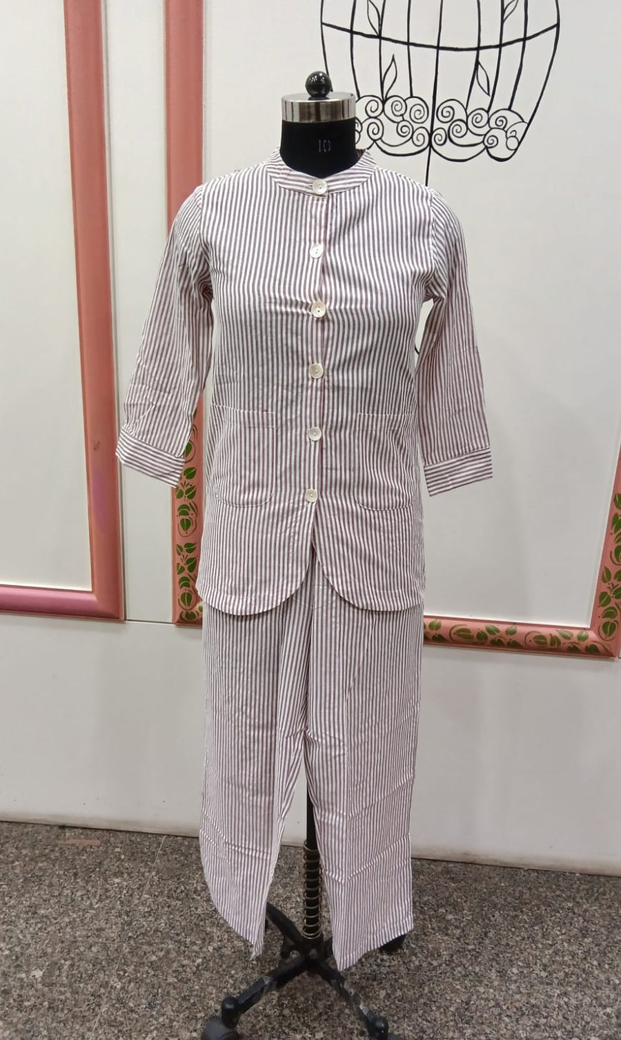 LIGHT PURPLE CORDSET (RS 895 PER PIECE) (BUNDLE OF 4) (S,M,L,XL)