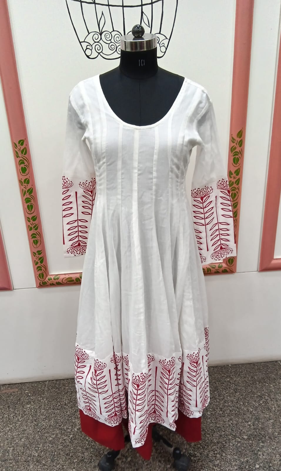 COTTON WHITE 3 PC SET GHERA STYLE (RS 2295 PER PIECE) (BUNDLE OF 5) (M,L,XL,XXL,3XL)