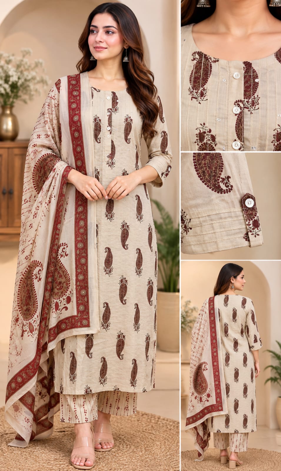 3 PC SET PINTEX (RS 1095 PER PIECE) (BUNDLE OF 4) (L,XL,2XL,3XL)